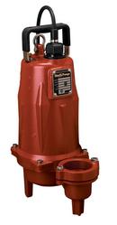 Liberty Pumps Red 215 gpm 440/480V 3-Phase Cast Iron Manual Submersible Sewage Pump 