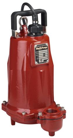 2 HP 208/230V Cast Iron Non-Automatic Submersible Effluent Pump