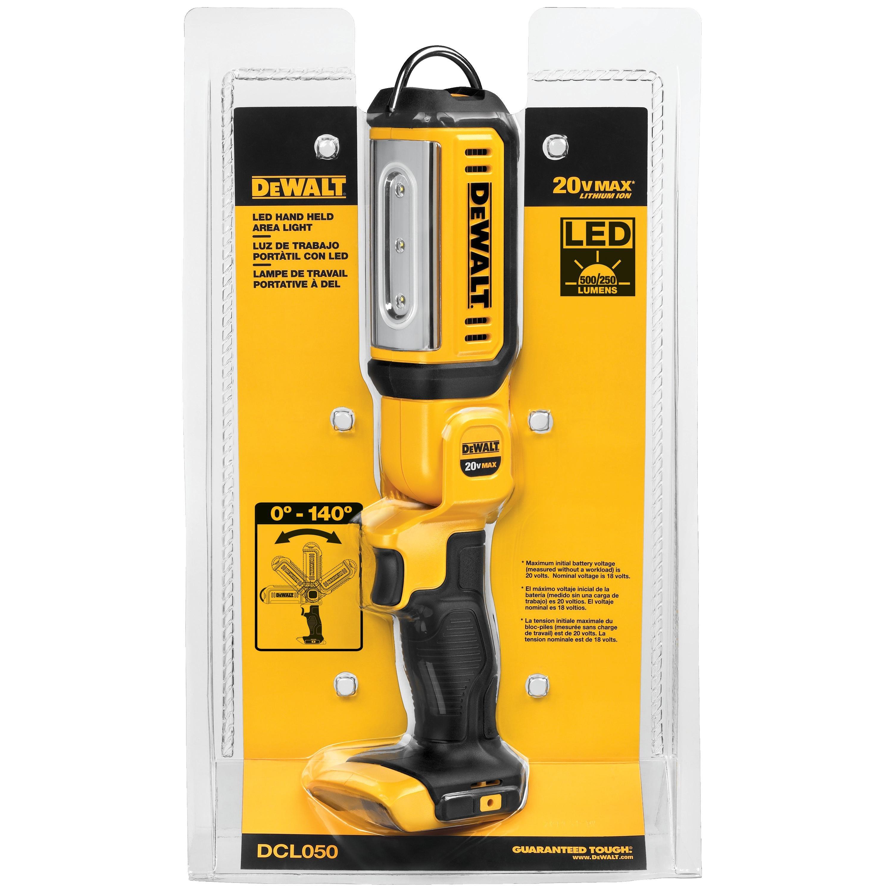 DEWALT Yellow LED Work Light 