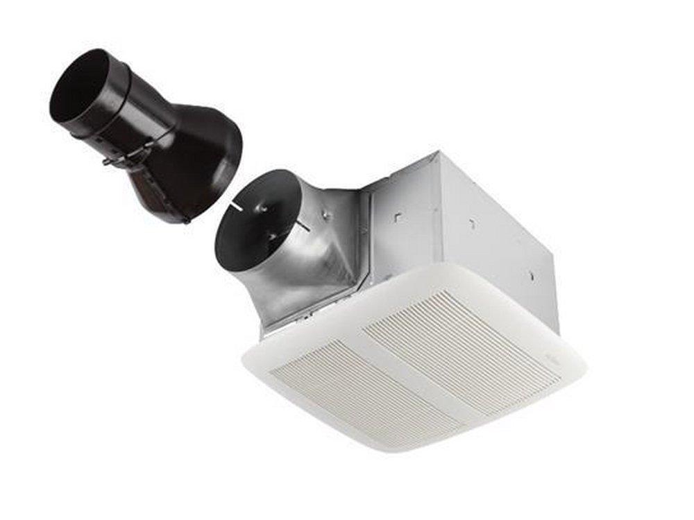 Broan White Bathroom Exhaust Fan in White 