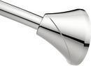Moen Polished Chrome 60 in. Adjustable Tension Curved Shower Rod 