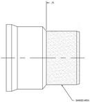 10 PVC SANDED M/HOLE ADPT 