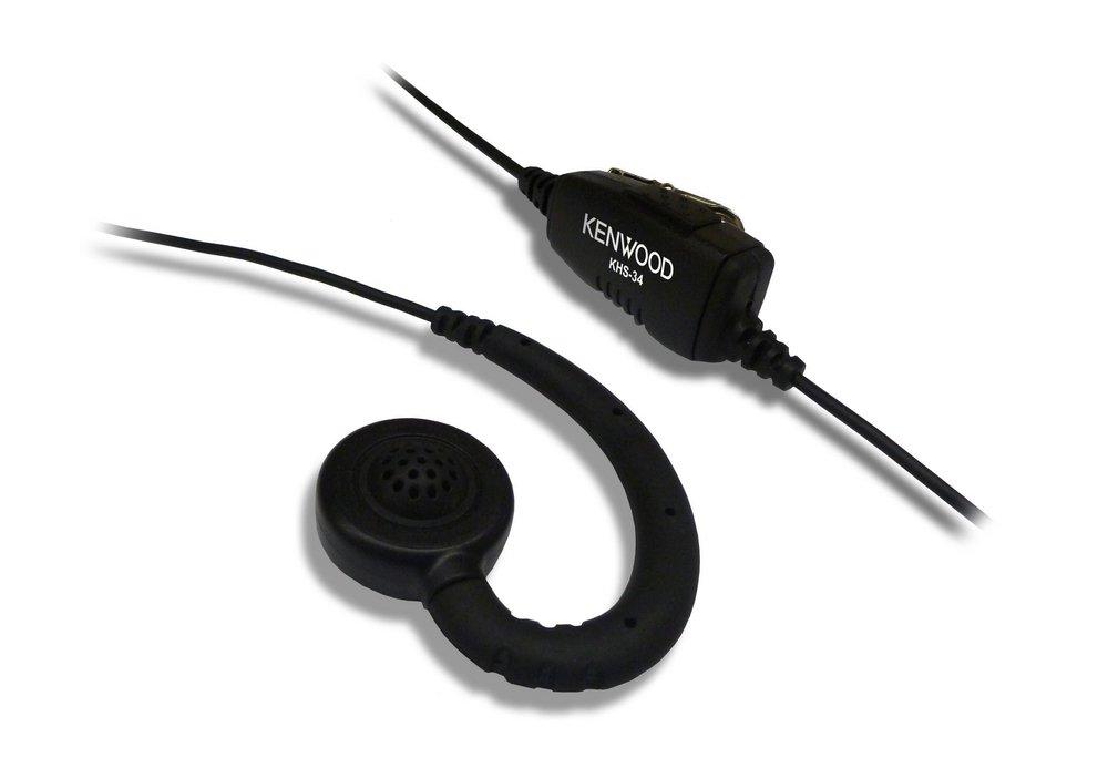 Kenwood Black Radio Headphone 