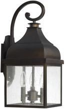 Capital Lighting Old Bronze 3-Light Outdoor Wall Lantern 