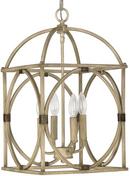 4-Light Foyer Fixture in French Oak