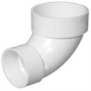 4-33/100 in. Gasket x Socket Sewer Straight SDR 41 PVC Closet 45 Degree Bend