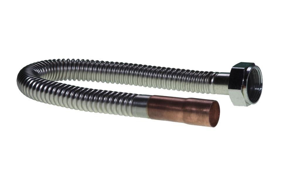 Falcon Stainless Stainless Steel 1 in x 7/8 in. Water Heater Flexible Water Connector 