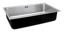 30 x 18 in. No Hole Stainless Steel Single Bowl Undermount Kitchen Sink in No. 4