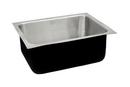 Just Manufacturing 18 x 13-1/2 in. No-Hole Single Bowl Undermount Kitchen Sink 