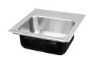 Stainless Steel Single Bowl Drop-In, Self-Rimming and Top Mount Rectangular Bar Sink with Center Drain