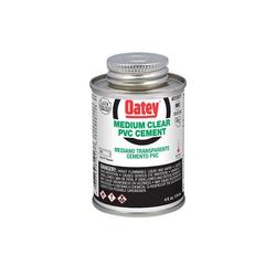 4 oz. Medium Bodied Fast Set Clear PVC Pipe Cement
