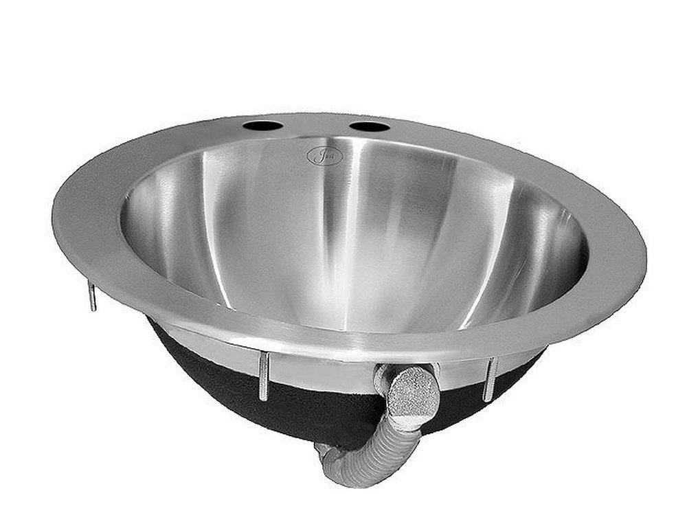 Just Manufacturing Brushed Steel *CVR* CLF-ADA-10-1 W/ O/FLOW 