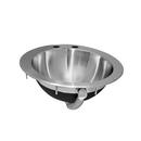 Just Manufacturing Brushed Steel 15 2H 4CC SS SR RND LAV *STYLIS 