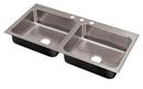 18 ga Stainless Steel Double Bowl Kitchen Sink