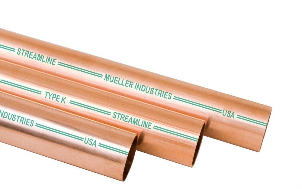 Mueller LS04060 1/2-Inch x 60 Ft Type L Soft Copper Tube
