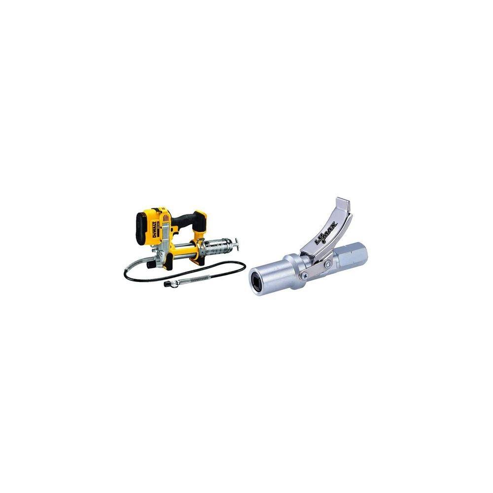 DEWALT Silver Cordless 16 oz. Grease Gun 10000 psi 