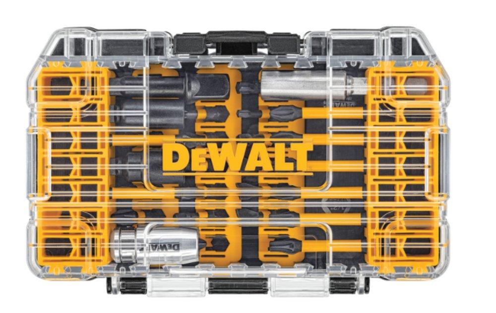 DEWALT 3/8 in, 7/16 in, 1/2 in, 9/16 in, 5/16 in, 3/8 in, 1/4 in, 3 in, 2 in, 1 in. x 1/4 in. Hex Driver 35 Piece 