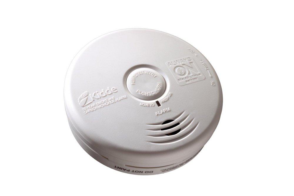 Kidde White 9V Combination Smoke and Monoxide Detector in White 