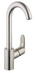 Single Lever Handle Bar Faucet in Steel Optik