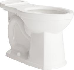 Elongated Toilet Bowl in White