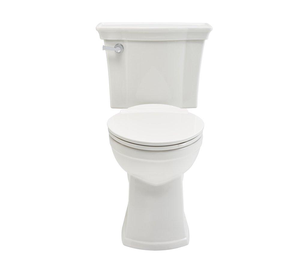 American Standard White 1.28 gpf Toilet Tank with Left-Hand Trip Lever 