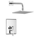 2.5 gpm Shower Faucet Trim with Single Lever Handle in Polished Chrome