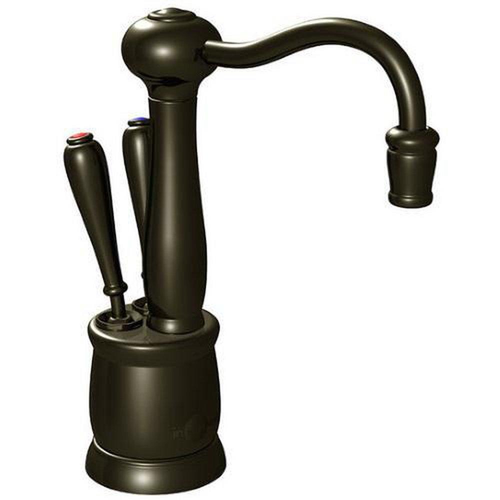 InSinkErator&reg; Classic Oil Rubbed Bronze 0.7 gpm 1 Hole Deck Mount Hot Water Dispenser with Double Lever Handle 
