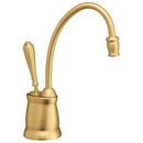 0.7 gpm 1 Hole Deck Mount Hot Water Dispenser with Single Lever Handle in Brushed Bronze