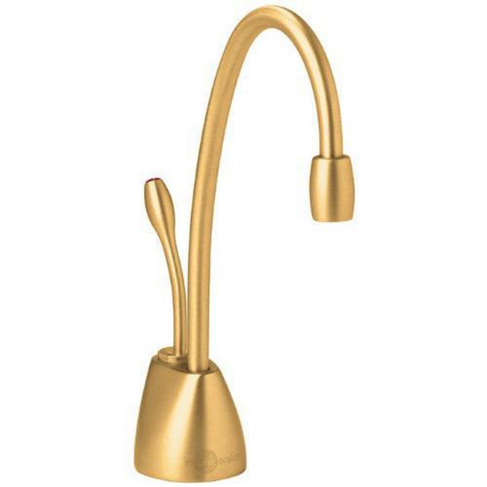 InSinkErator&reg; Brushed Bronze 0.7 gpm 1 Hole Deck Mount Hot Water Dispenser with Single Lever Handle 