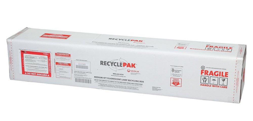 Veolia ES Medium Fluorescent Lamp Recycling Box 