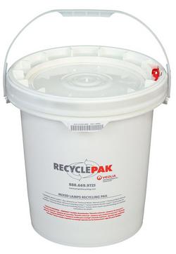 5 gal Mixed Lamp Recycling Pail