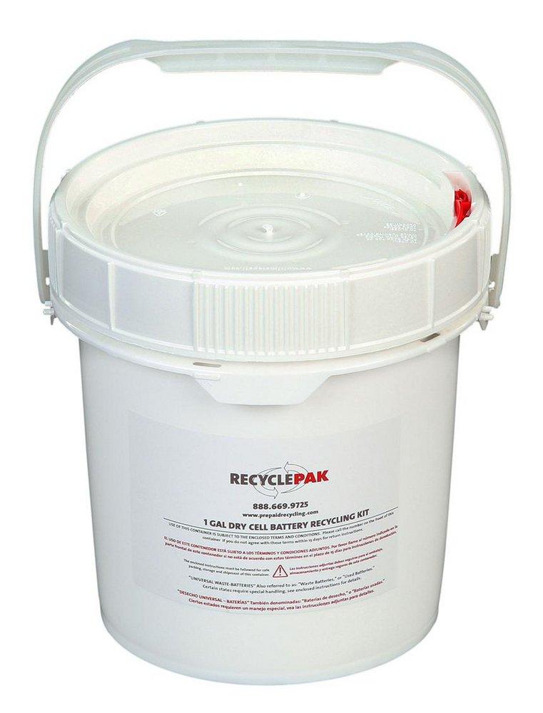 Veolia ES Dry Cell Battery Recycling Pail 