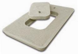13 x 24 in. Concrete Meter Box Cover for Ductile Iron Reader Lid