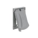 TayMac&reg; Grey Aluminum Electrical Box Cover 
