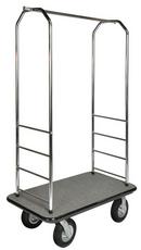 Central Specialties Black Bellman Cart with Carpet 