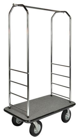 Bellman Cart with Carpet in Black