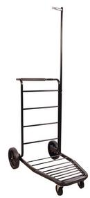 Central Specialties Black Bellman Cart Luggage Trolley 