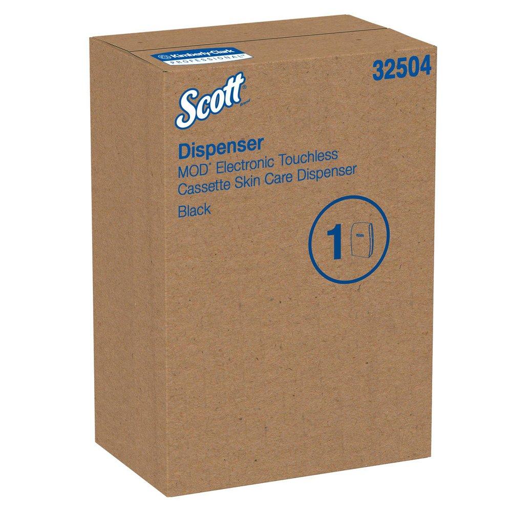 Scott&reg; Black Electronic Touch (Less Cassette) Soap Dispenser 