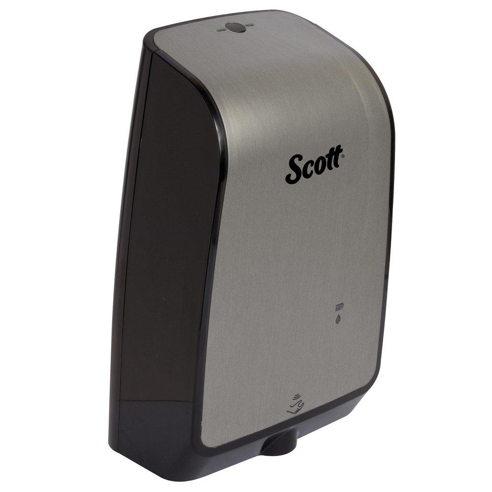 Scott&reg; Faux Stainless Electronic Touch (Less Cassette) Soap Dispenser 