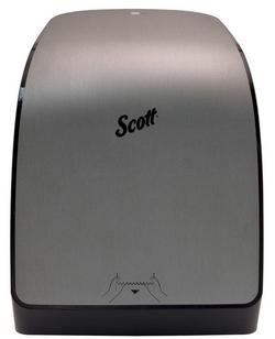 Manual Hard Roll Towel Dispenser in Black