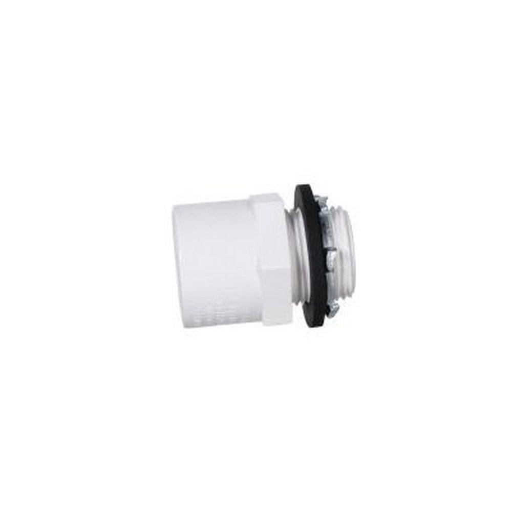 DiversiTech® White Slip Condensate Drain Pan Fitting Plastic 