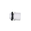 DiversiTech® White Slip Condensate Drain Pan Fitting Plastic 
