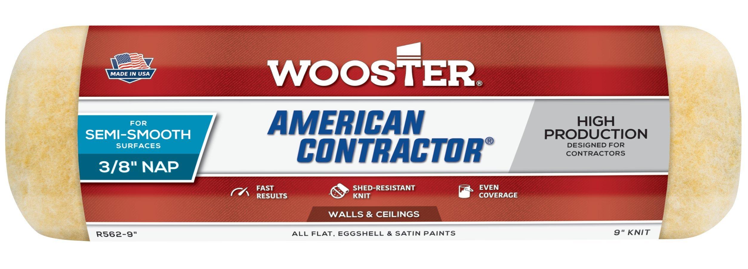 Wooster&reg; Shed Resistant Knit Fabric Plastic Roller Cover 
