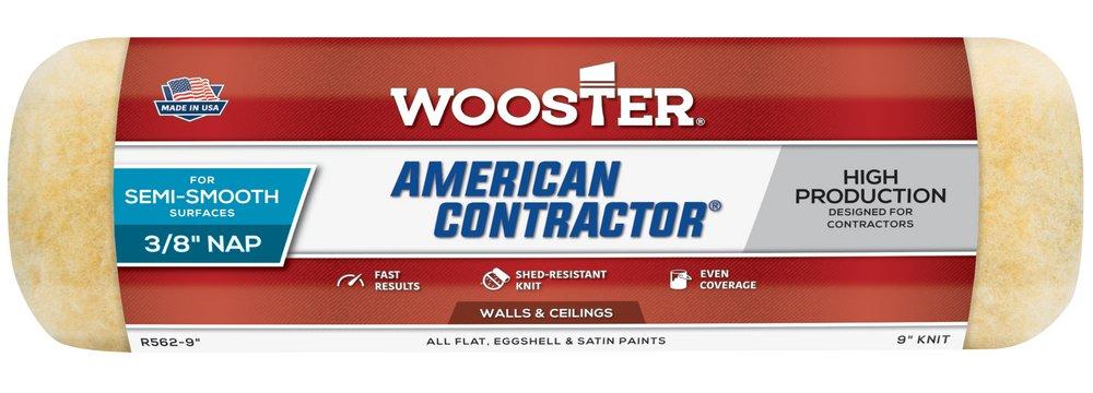 Wooster® Shed Resistant Knit Fabric Plastic Roller Cover 