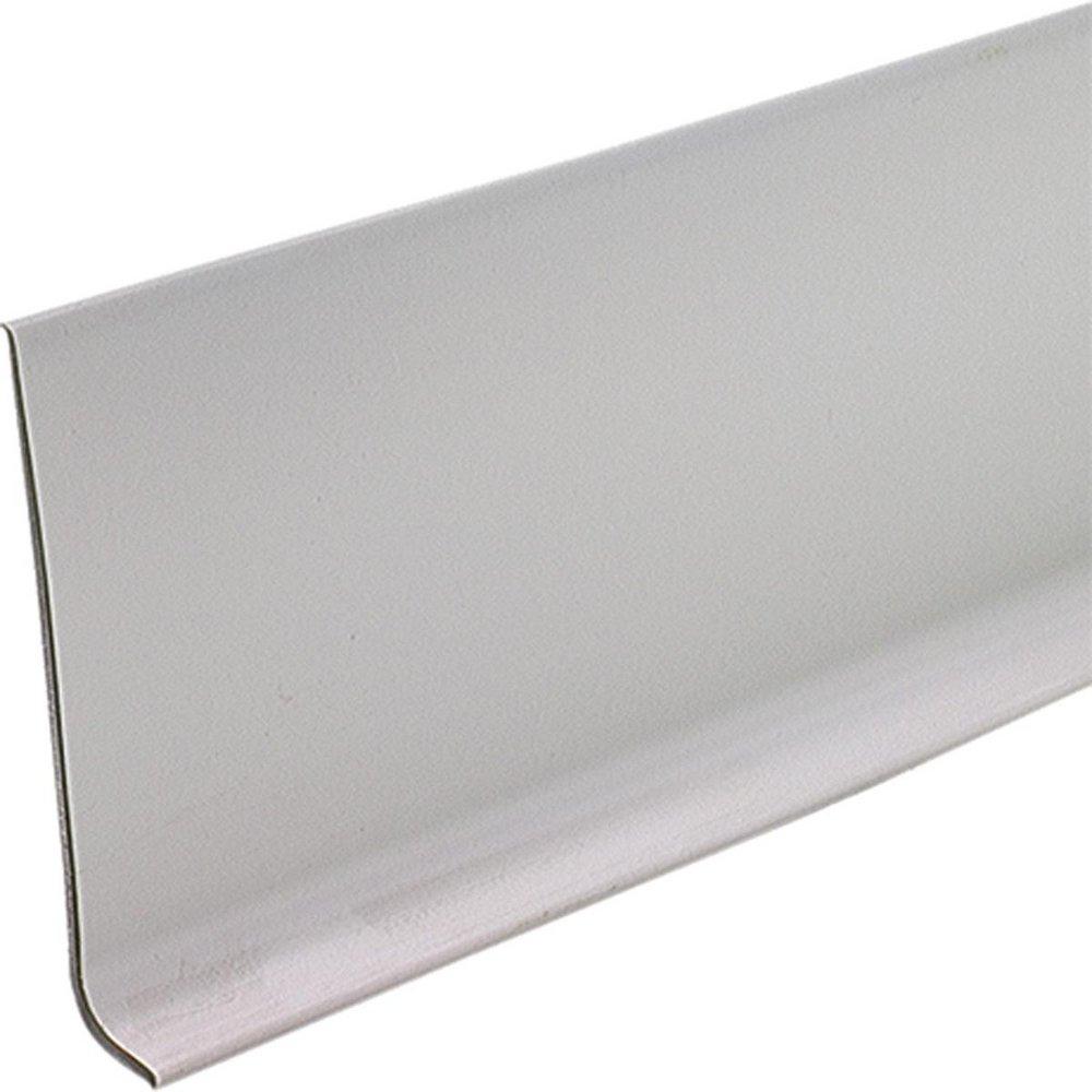 M-D Building Products Silver Grey 4 in. Cove Base in Grey 