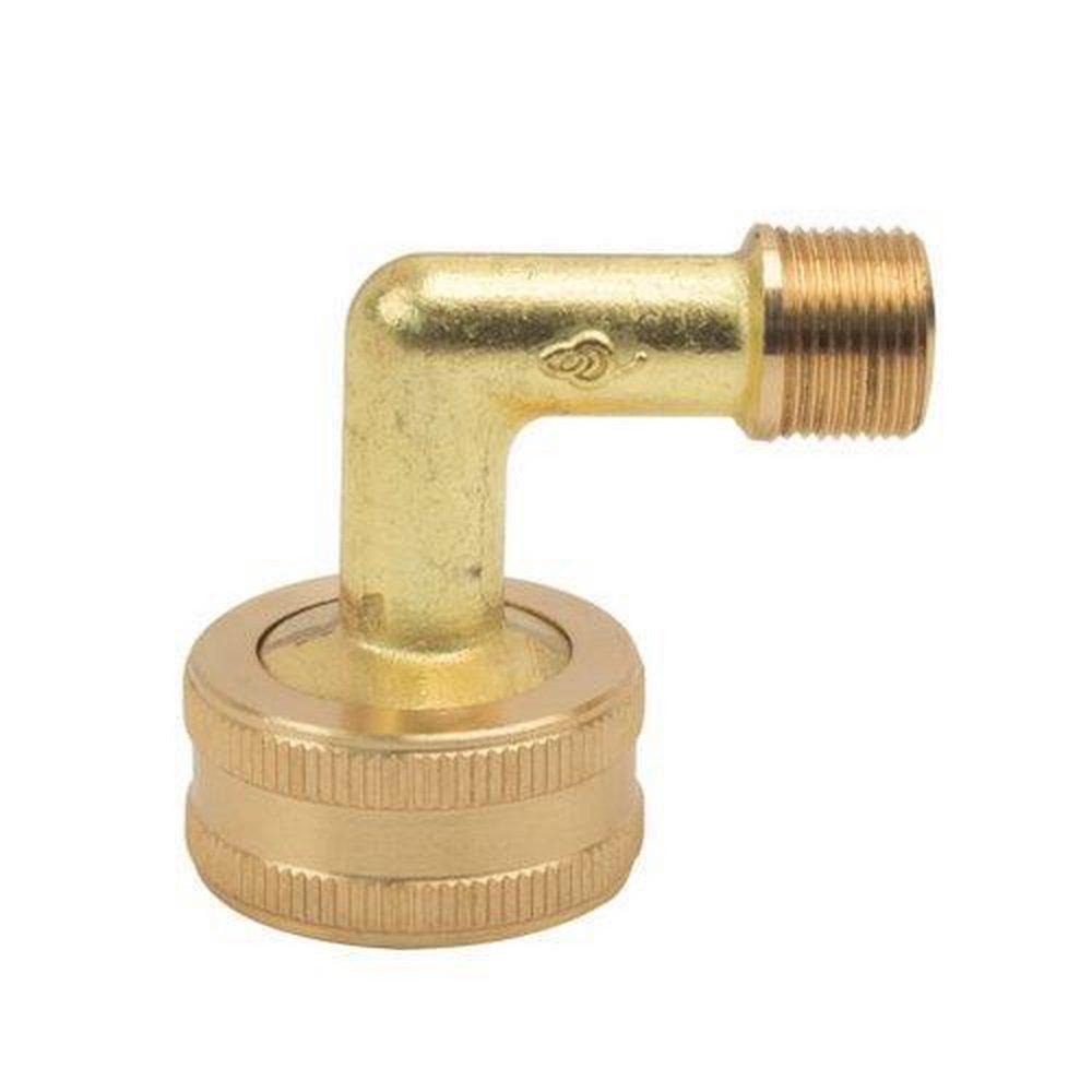 BrassCraft Polished Chrome FHT x OD Compression Garden Hose Dishwasher Fitting 