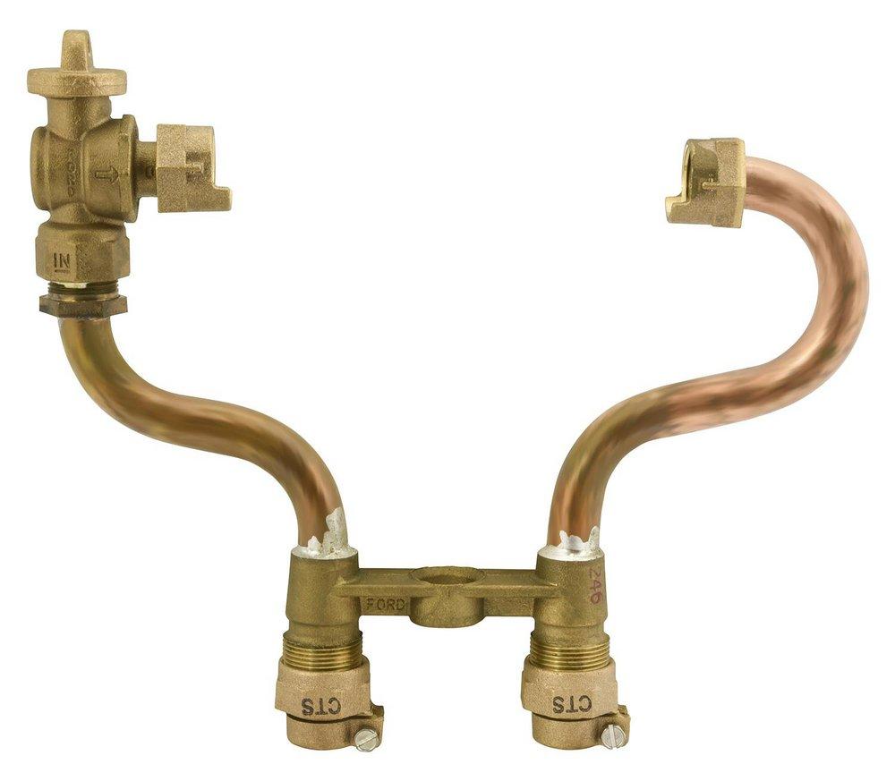 Ford Meter Box CTS Pack Joint Copper Meter Setter 