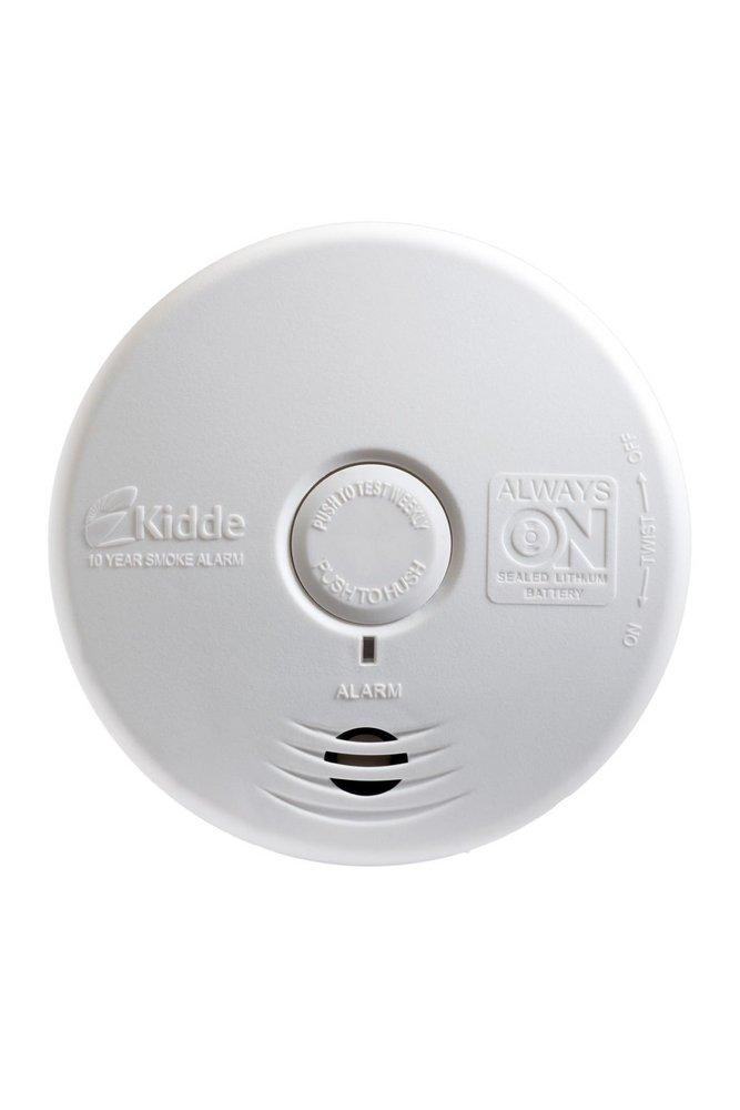 Kidde White 3V Smoke Alarm in White 
