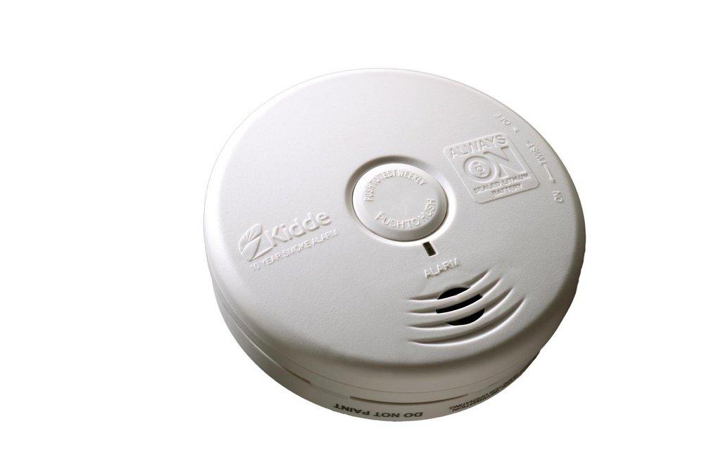 Kidde White 3V Smoke Alarm in White 