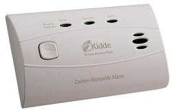 Lithium 3V Battery Power Carbon Monoxide Alarm in White